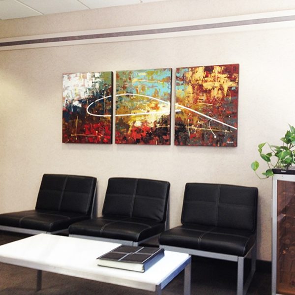 Dentist Office Carmen Guedez Abstract Painting