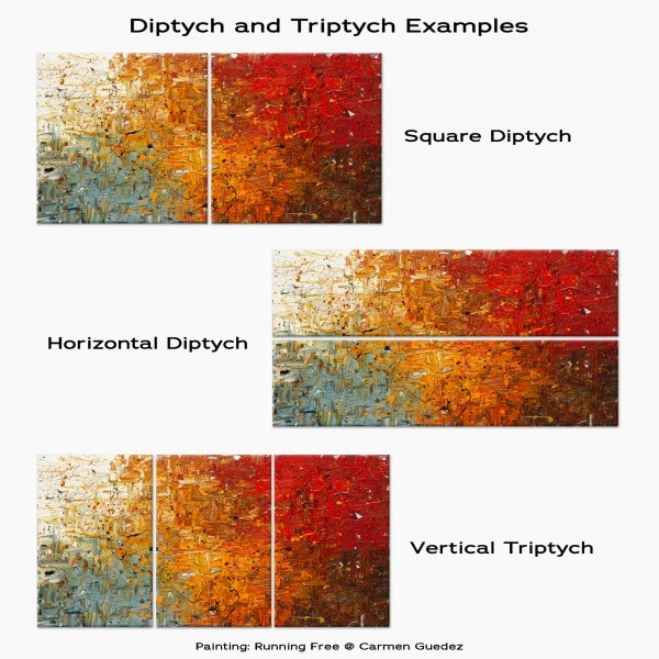 Diptych Triptych Painting Examples