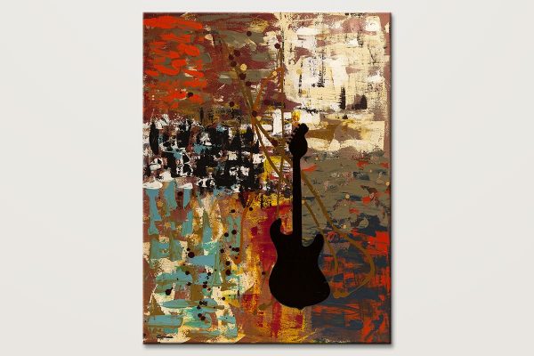 Guitar Quest Music Art Painitng Id80