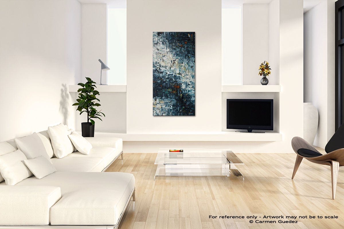 Island Falls Modern Abstract Painting Home Design Id41