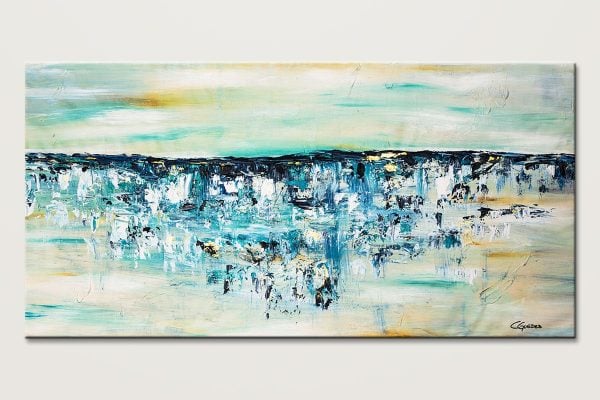 Ocean Adventure2 Large Abstract Canvas Art