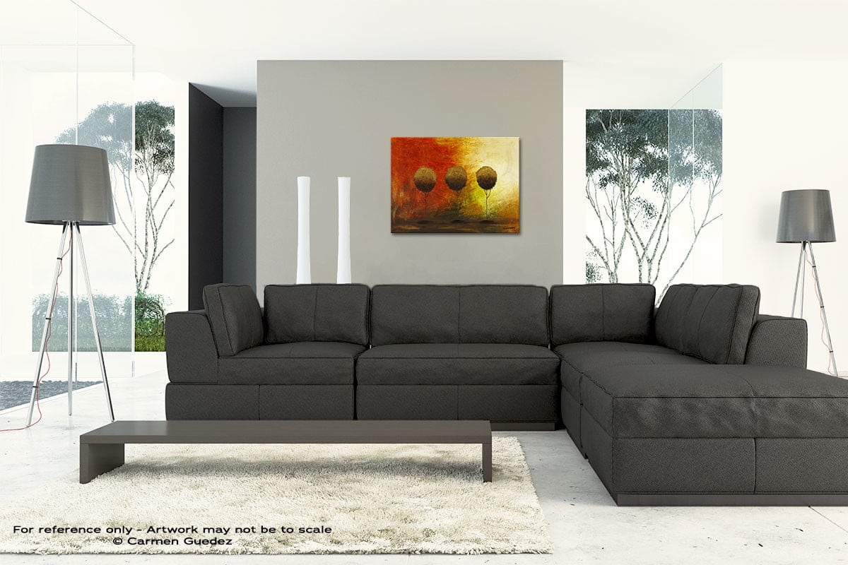 Once Upon A Time Original Modern Canvas Abstract Art Id66